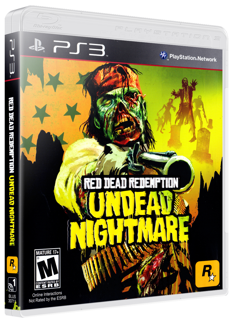 Red Dead Redemption Undead Nightmare box art for Playstation 3